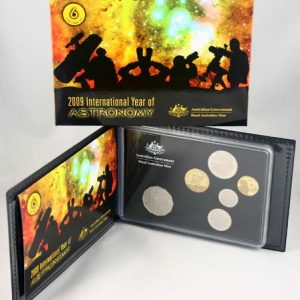 2009 ROYAL AUSTRALIA MINT "INT YEAR OF ASTRONOMY" PROOF SET